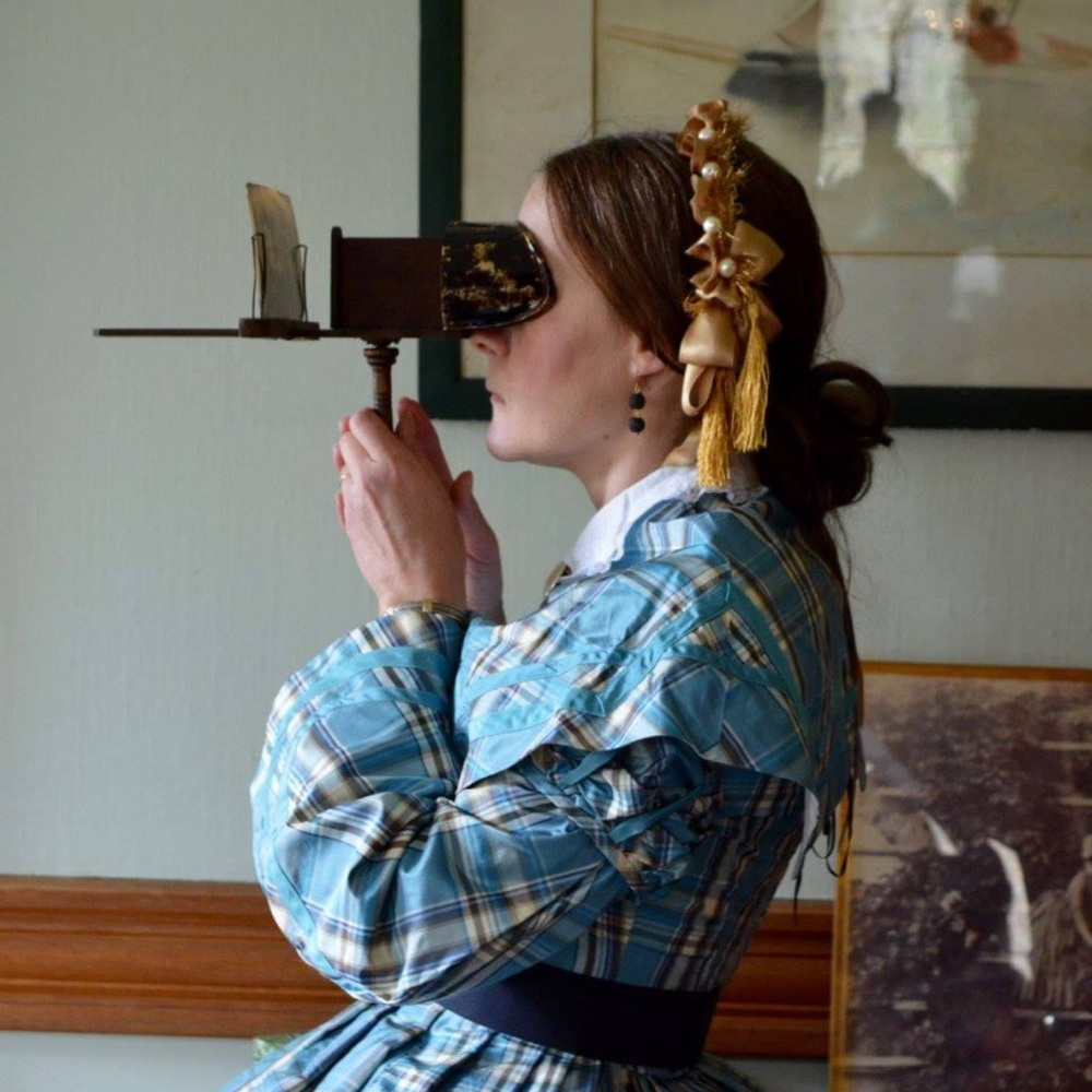 Antique “Rare” Wooden Stereoscope